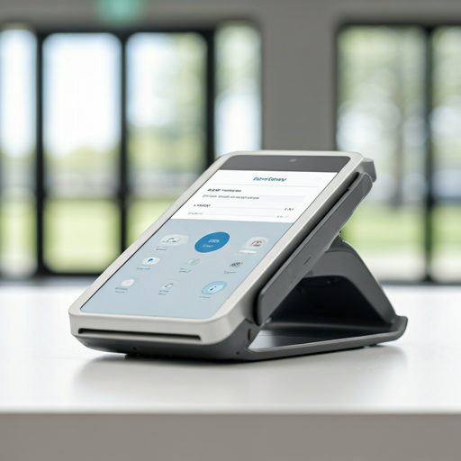 Modern point-of-sale terminal for recreation payments and front-desk transactions